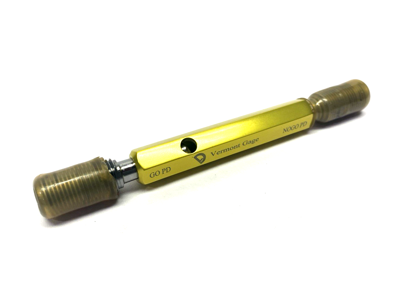 Vermont Gage M12 x 1.25-6g SET Thread/Plug Gage, GO PD 11.160, NOGO PD 11.028 - Maverick Industrial Sales