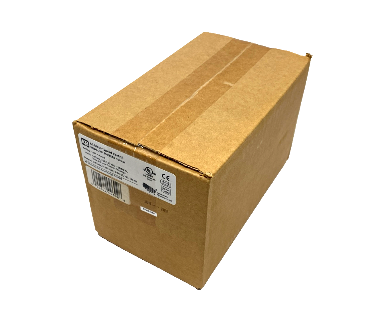 KB Electronics KBDF-24F Digital Inverter AC Drive 1HP 4A 230VAC 3PH 9692A - Maverick Industrial Sales