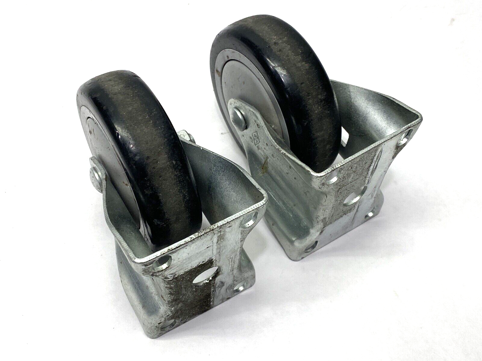 Casters 4" x 1-1/4" LOT OF 2 - Maverick Industrial Sales