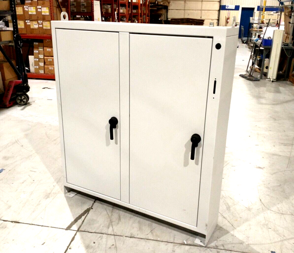 Hoffman A60XN5312FSLP Free-Stand Disconnect Enclosure 2-Door 60" x 53" x 12" - Maverick Industrial Sales