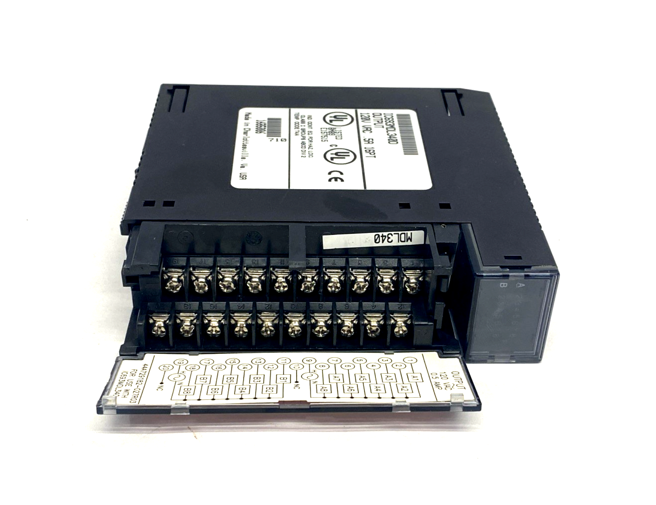IC693MDL340D | GE Fanuc Output Module 120VAC 0.5A 16PT - Used - Maverick Industrial Sales