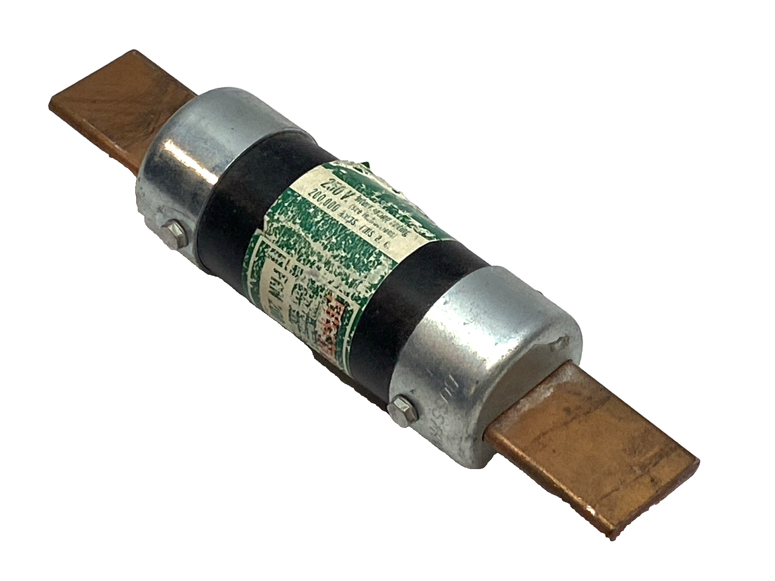 Bussmann FRN 200 Fusetron Time Delay Class RK5 Fuse 200A 250VAC LOT OF 2 - Maverick Industrial Sales