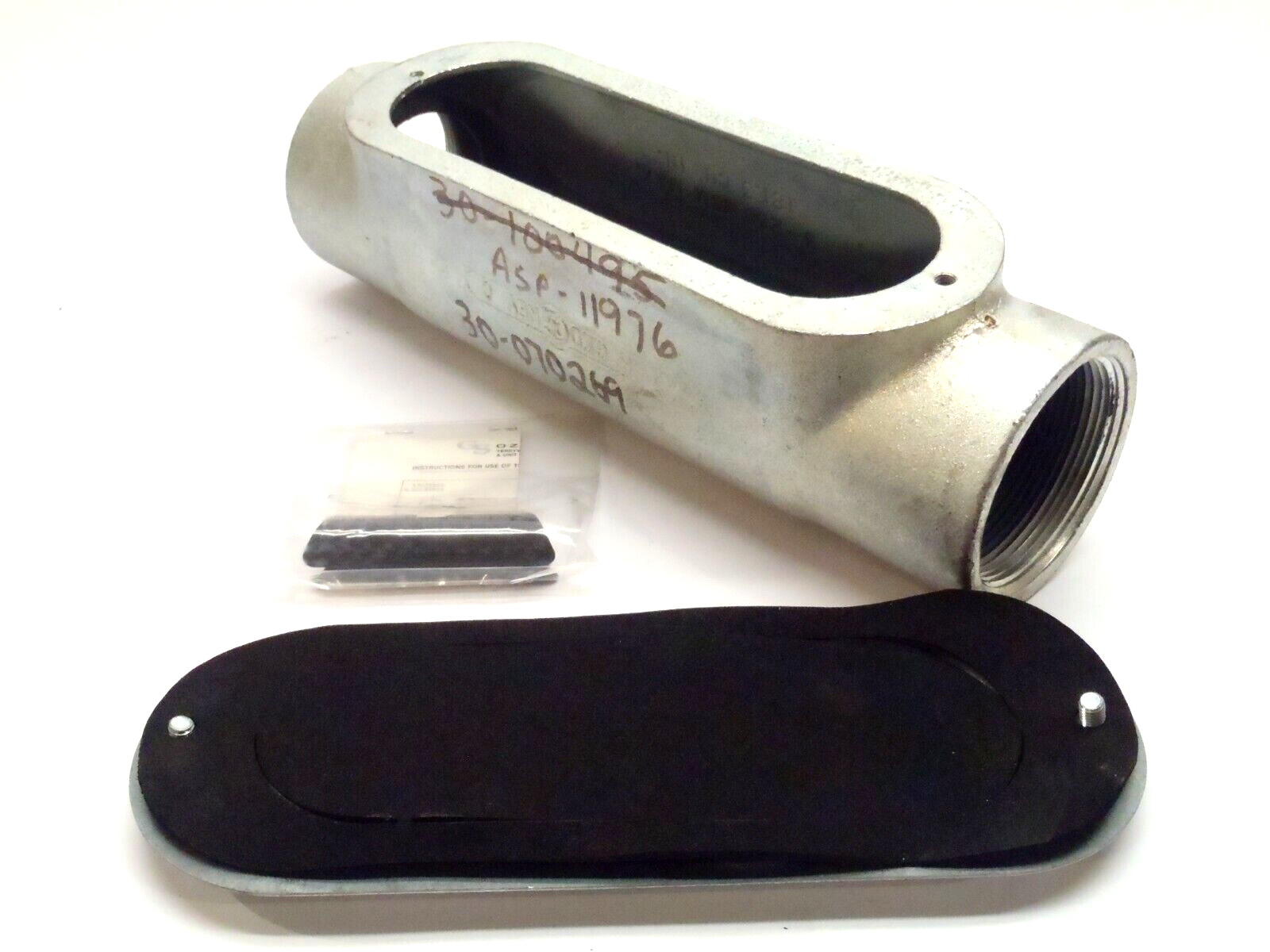OZ Gedney C-300 Weatherproof Type C 3" Inch Conduit Outlet Body - Maverick Industrial Sales