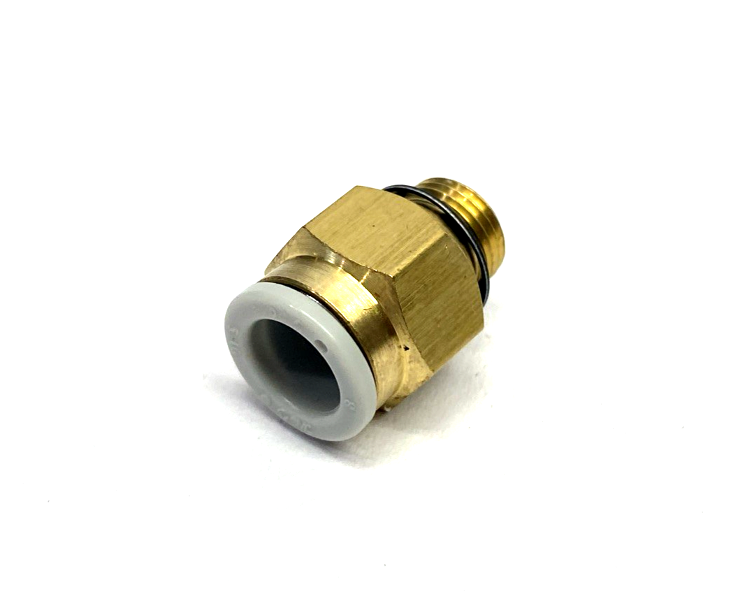 KQ2H08-U01A | SMC Pneumatic One-Touch Fitting 8mm Tube O.D. x G 1/8" LOT OF 30 - New Other - Maverick Industrial Sales