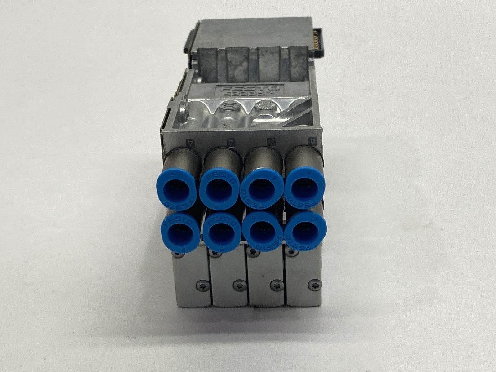 Festo VMPA1-FB-AP-4-1 Sub Base w/ VMPA1-FB-EMS-8 Module VMPA1-M1H-G-PI Solenoid - Maverick Industrial Sales