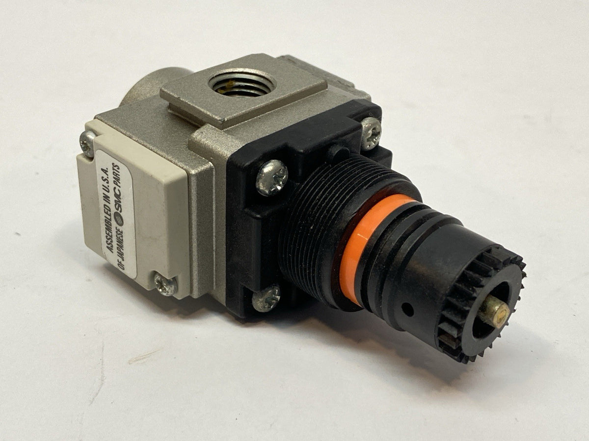SMC AR20-N02-Z Pneumatic Modular Pressure Regulator 1/4" NPT - Maverick Industrial Sales