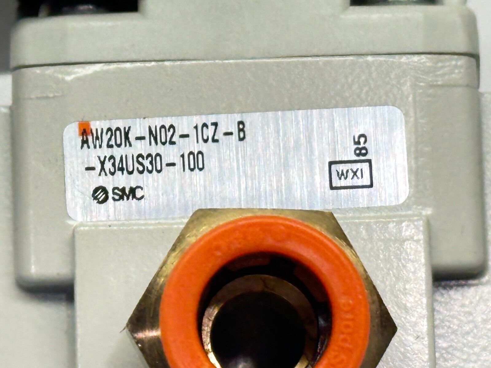 SMC AW20K-N02-1CZ-B-X34US30-100 Modular Filter/Regulator w/ Mounting Bracket - Maverick Industrial Sales