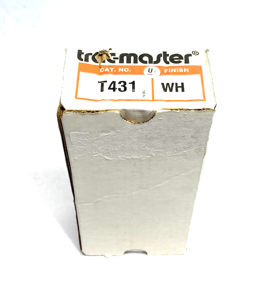 T431WH | Juno Trac-Master™ Wireforms® Line Voltage Track Head NO BULB INCLUDED - New Other - Maverick Industrial Sales