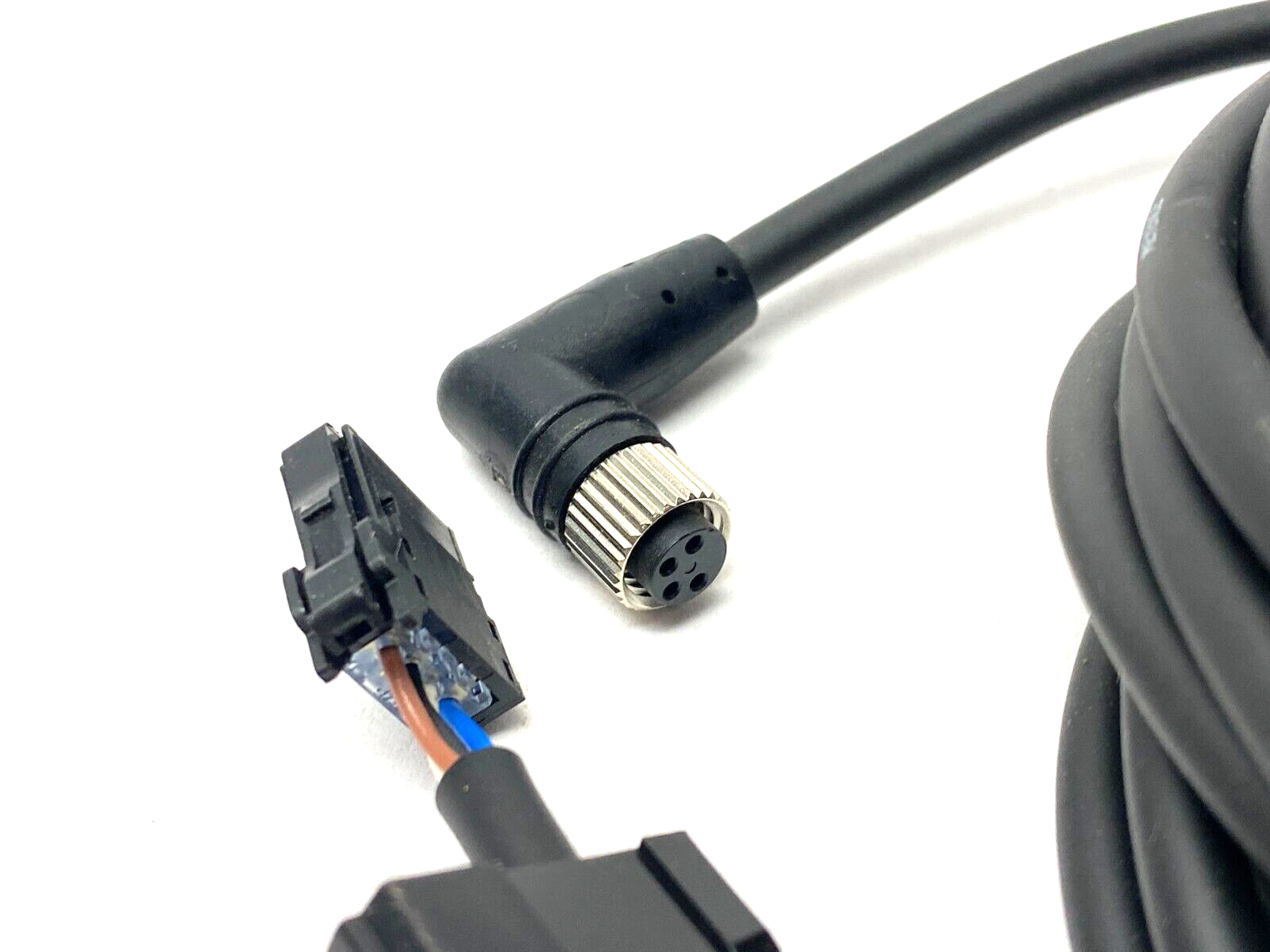 Keyence GT2-CHL5M Sensor Head Cable L-Type M8 4-Pin E-Con Connector - Maverick Industrial Sales