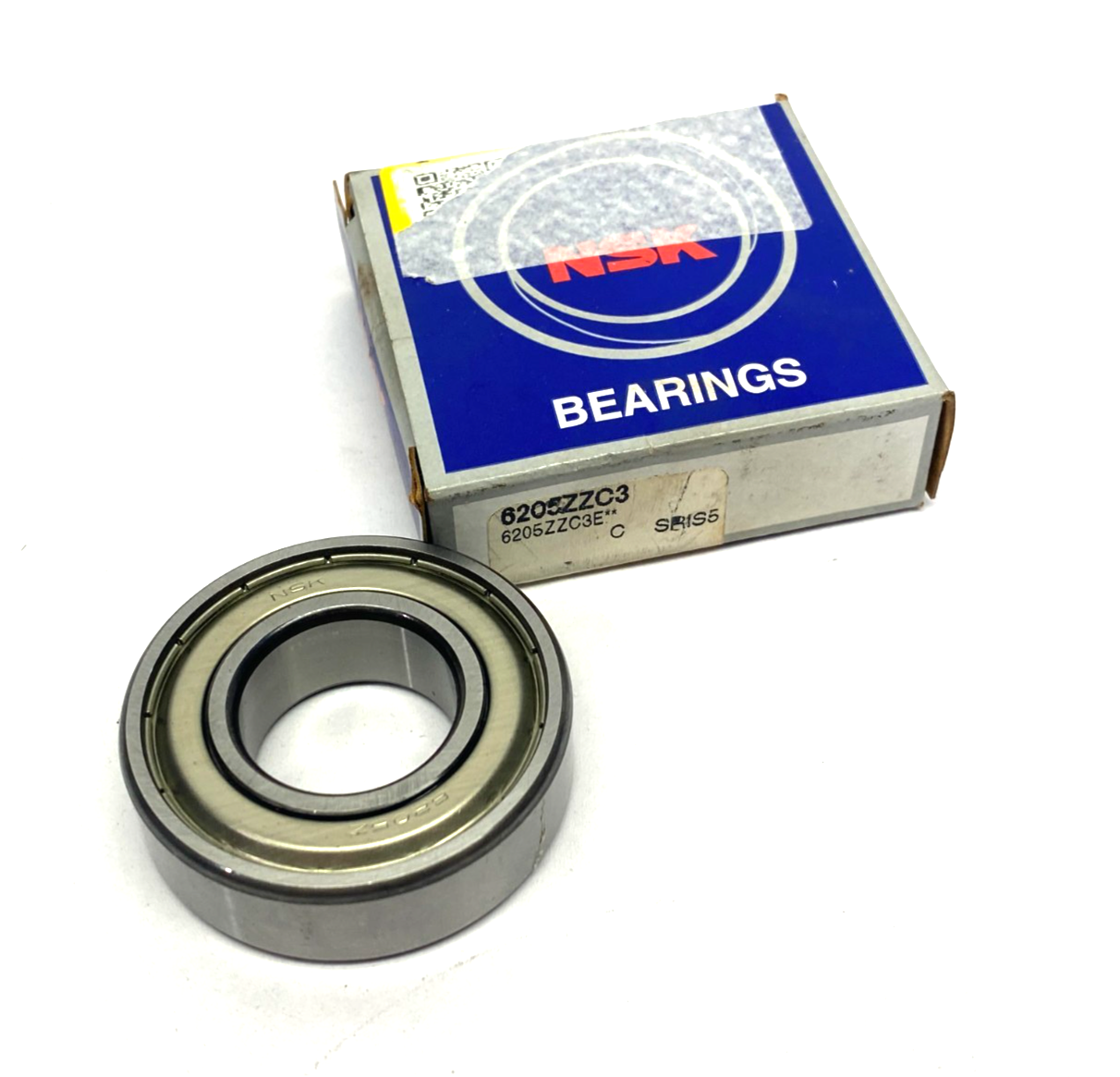 NSK 6205ZZC3 Single Row Deep Groove Ball Bearing - Maverick Industrial Sales