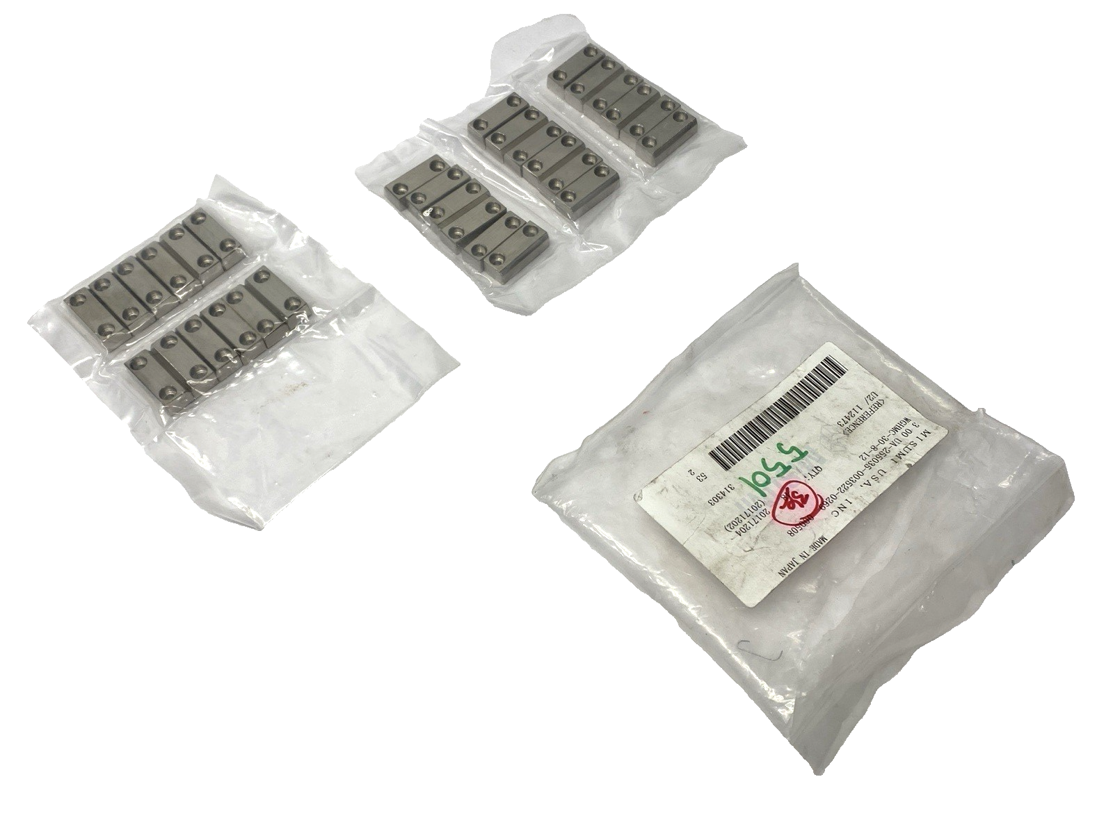 WGHMC-30-8-12 | Misumi Carbon Steel Straight Guide 30mm x 8mm x 12mm LOT OF 30 - New Other - Maverick Industrial Sales
