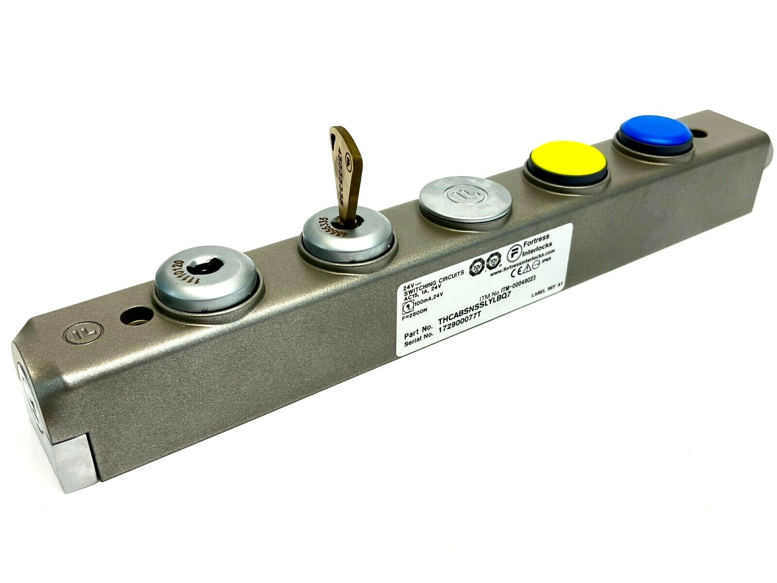 Fortress Interlocks THCABSNSSLYLBQ7 Safety Guard Interlock ONE KEY ONLY - Maverick Industrial Sales