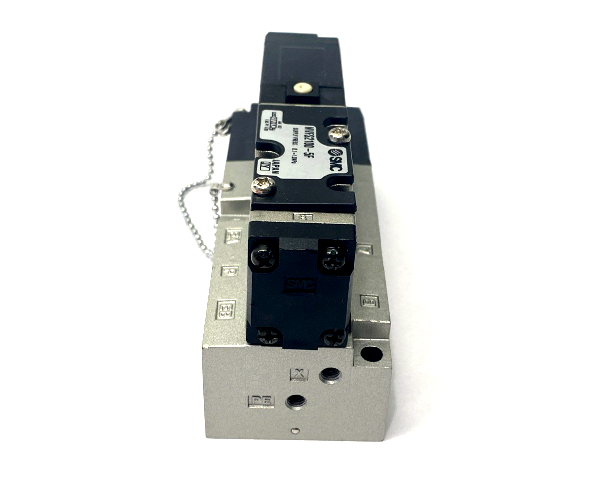 SMC NVFS2100-5F Pneumatic Solenoid Valve 24VDC 4/5-Port - Maverick Industrial Sales