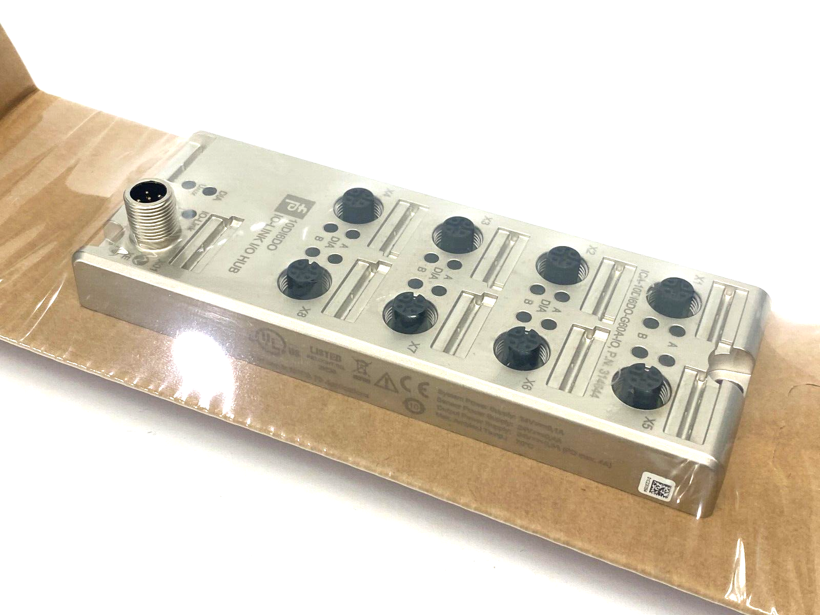 Pepperl+Fuchs ICA-10DI6DO-G60A-IO I/OLink Interface Hub 10-Input 6-Output 314644 - Maverick Industrial Sales