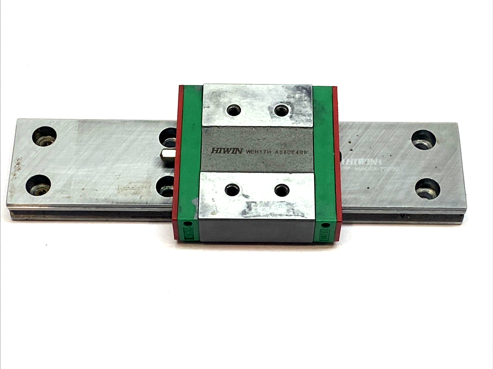 Hiwin WEH17H A08CE400 Linear Guide Rail Block Set WER17P 160CC1-20000 17mm - Maverick Industrial Sales