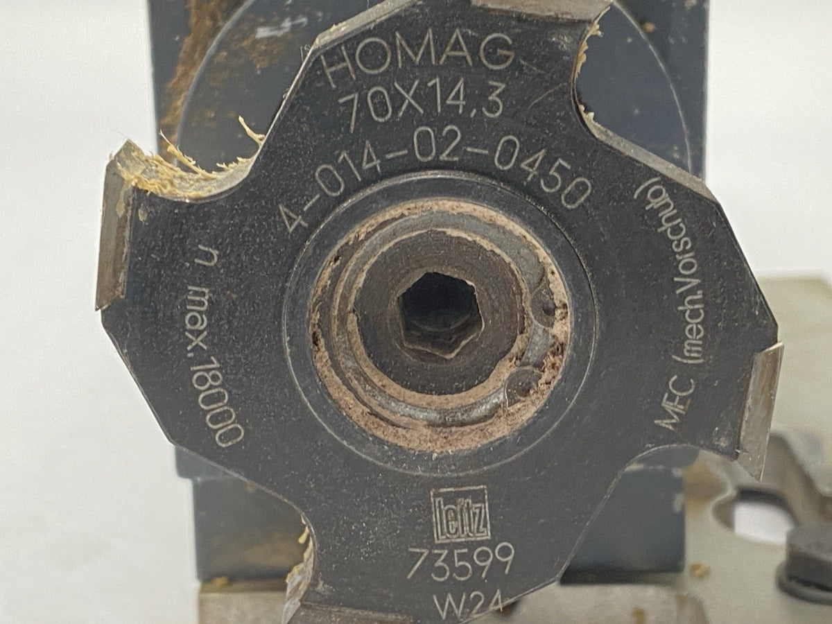 | Perske Spindle Motor 11500RPM Clockwise w/ Homag 4-014-02-0450 73599 - Used - Maverick Industrial Sales