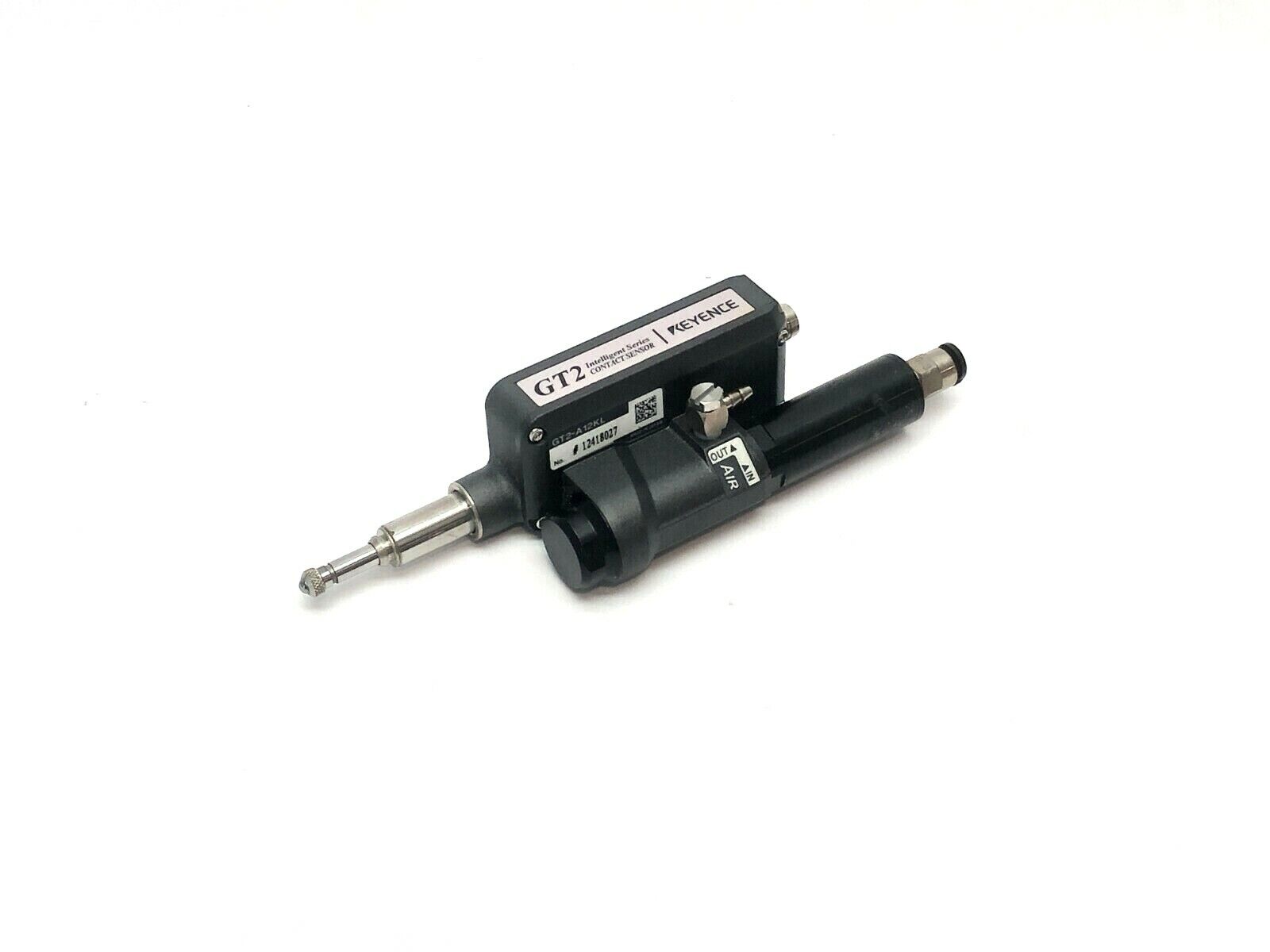 Keyence GT2-A12KL Sensor Head High-precision Air Cylinder - Maverick Industrial Sales