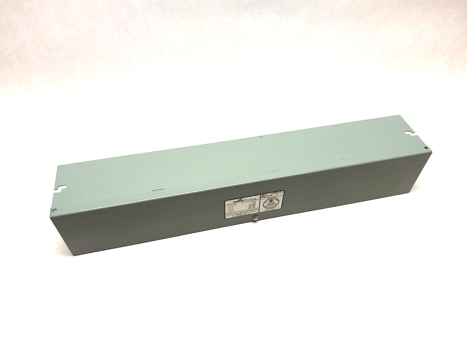 Cooper B-Line 4424HSNK Straight Lay-In Wireway Section 4" x 4" x 24" Gray - Maverick Industrial Sales
