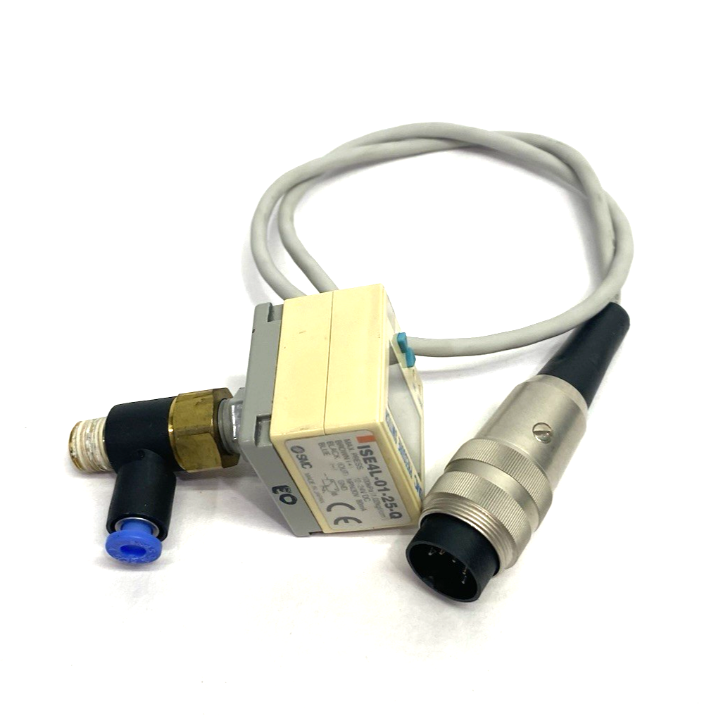SMC ISE4L-01-25-Q Digital Pressure Switch NPN 30V Output - Maverick Industrial Sales