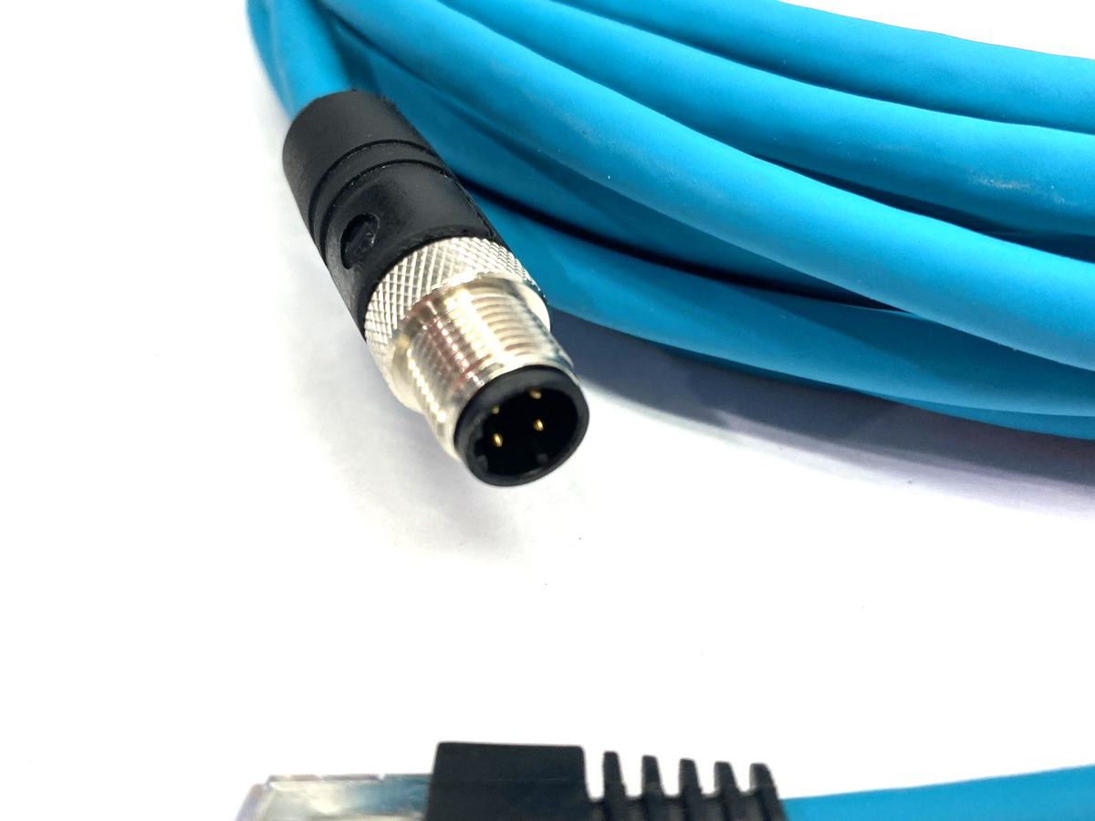 0985 YM57530 103/10M | Lumberg Automation Double Ended Ethernet Cable 900004151 - New – Open box - Maverick Industrial Sales