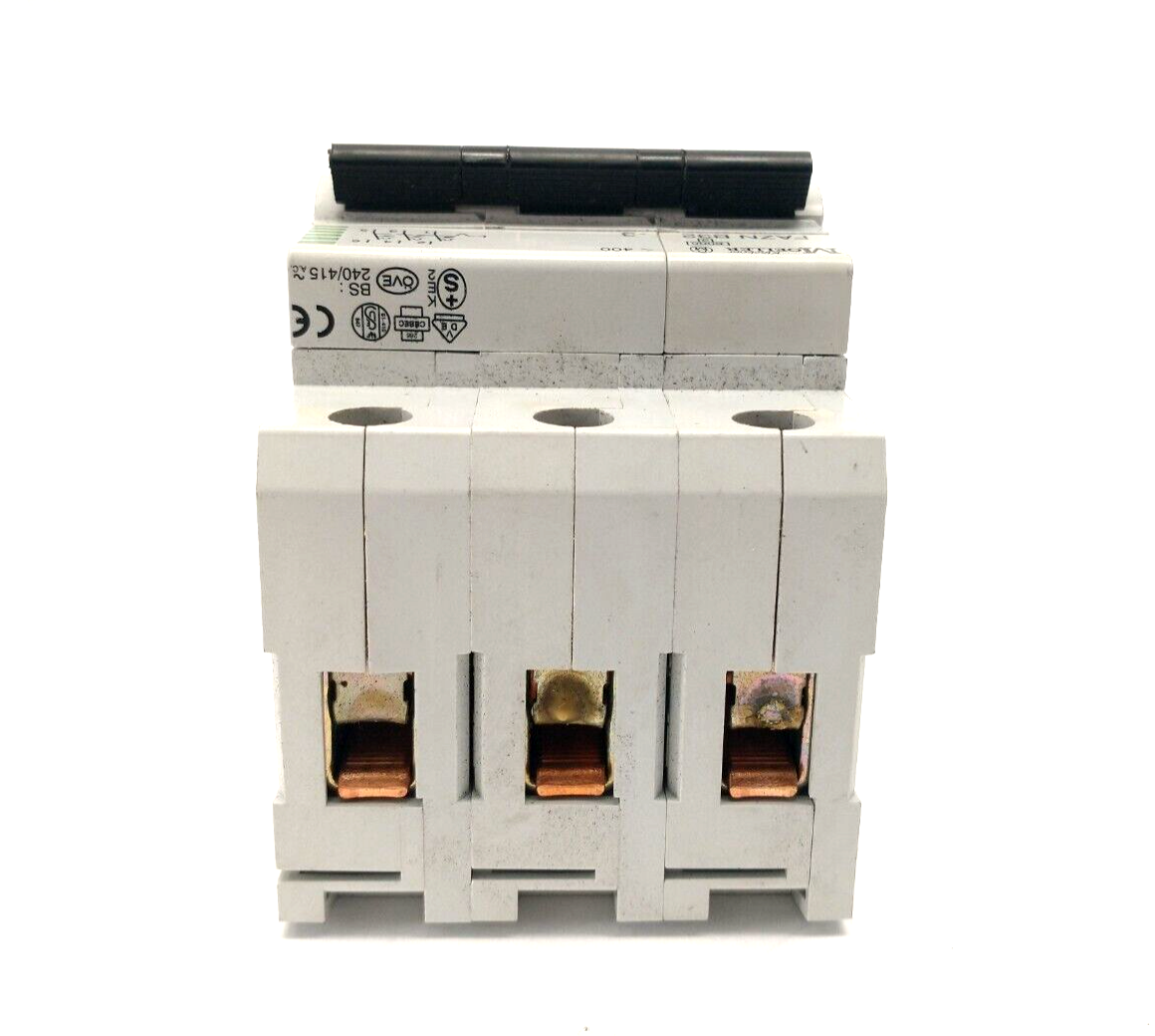 Klockner Moeller FAZNB32-3 Miniature Circuit Breaker, 3-Pole 32A FAZNB32/3 - Maverick Industrial Sales
