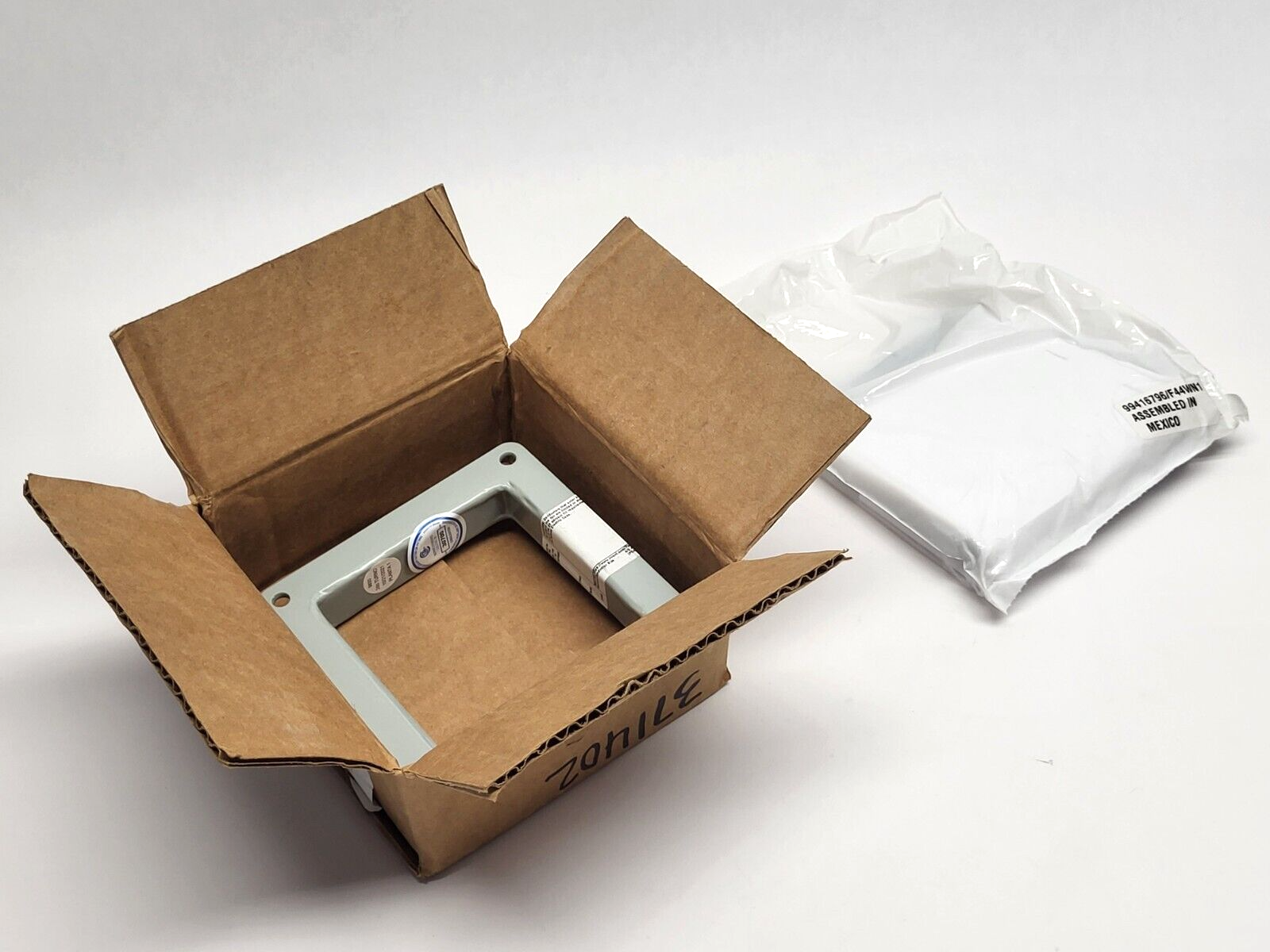 Hoffman F44WN1 Nipple Feed-Through Wireway 4" x 4" x 1" 14850 - Maverick Industrial Sales