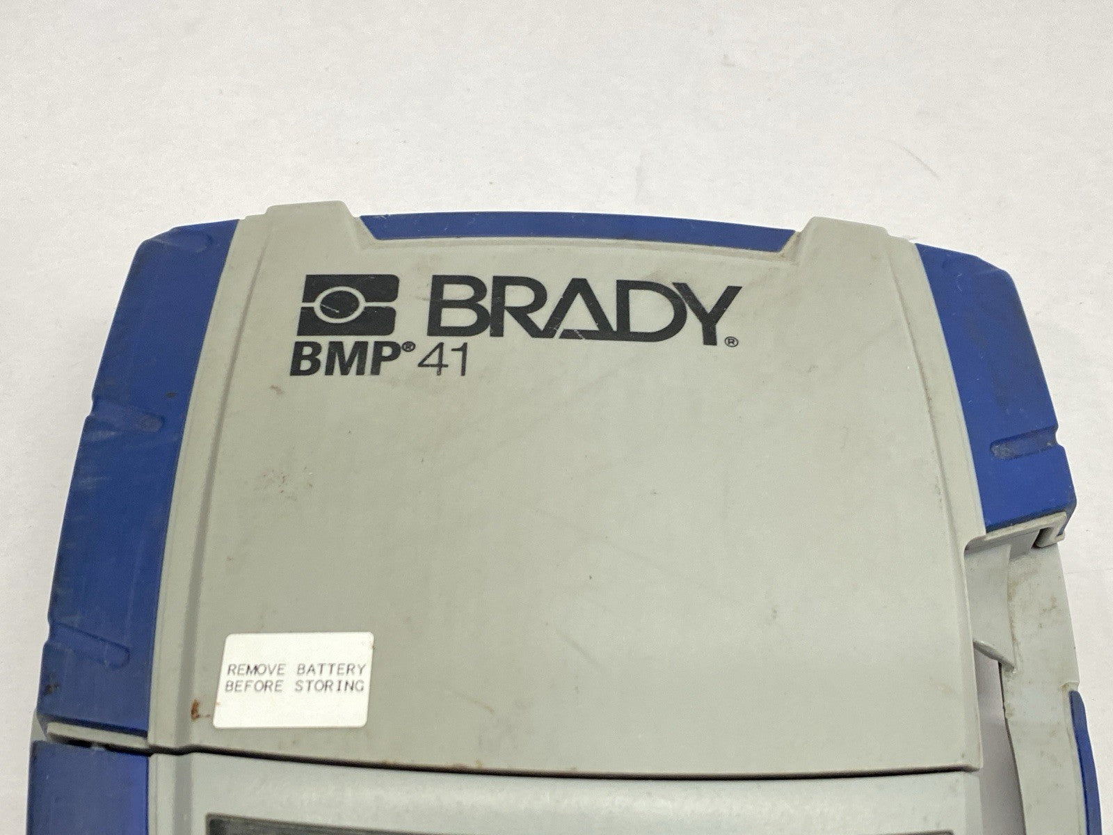 Brady BMP41 Industrial Handheld THermal Transfer Label Printer Faceplate - For parts or not working - Maverick Industrial Sales