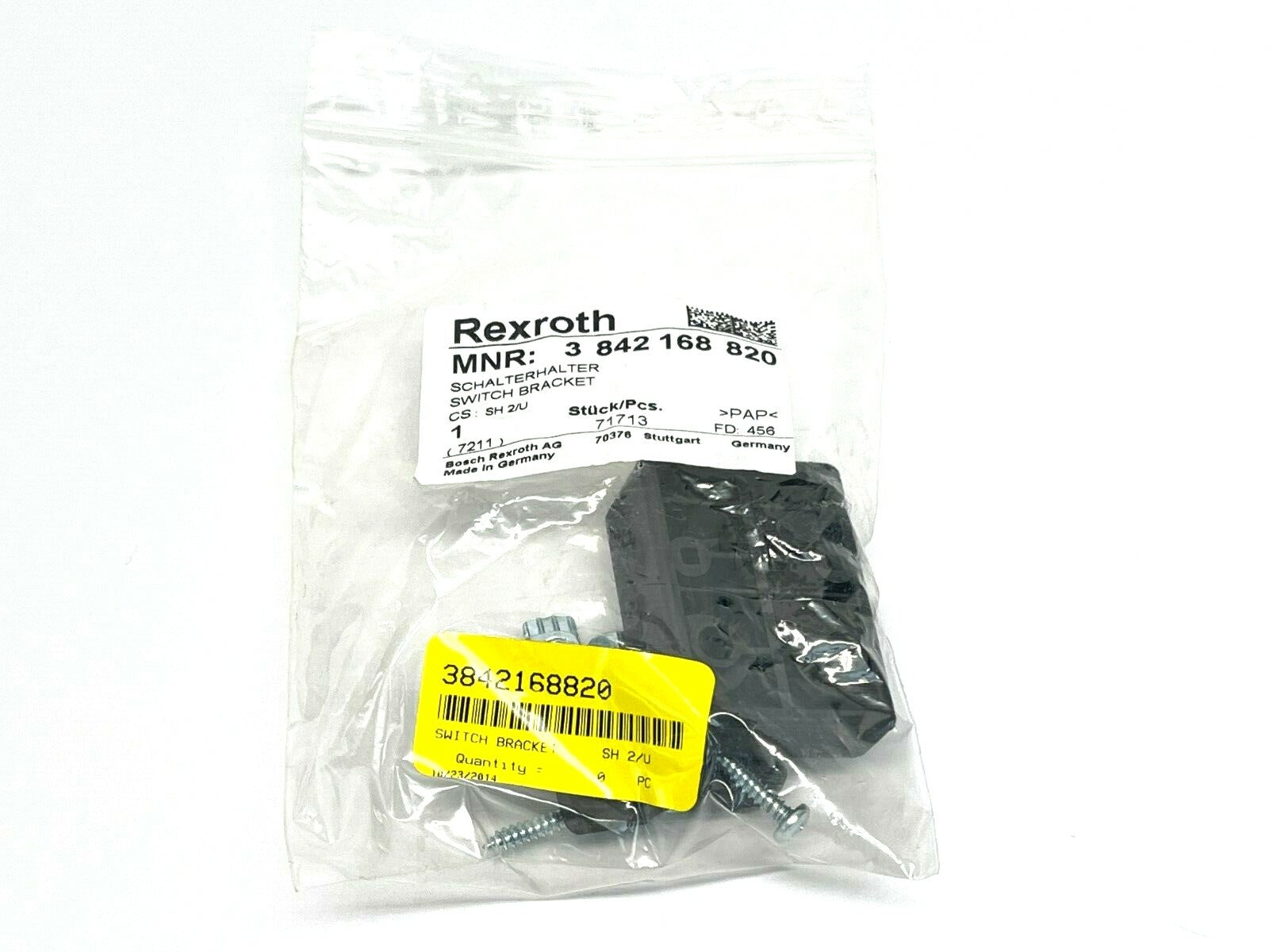 Bosch Rexroth 3842168820 Switch Bracket - Maverick Industrial Sales