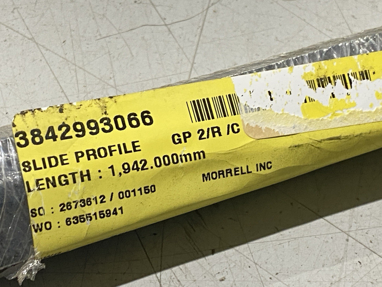 3 842 993 066 | Bosch Rexroth 3842993066 Slide Profile GP 2/R /C 1942mm Length LOT OF 8 - New – Open box - Maverick Industrial Sales