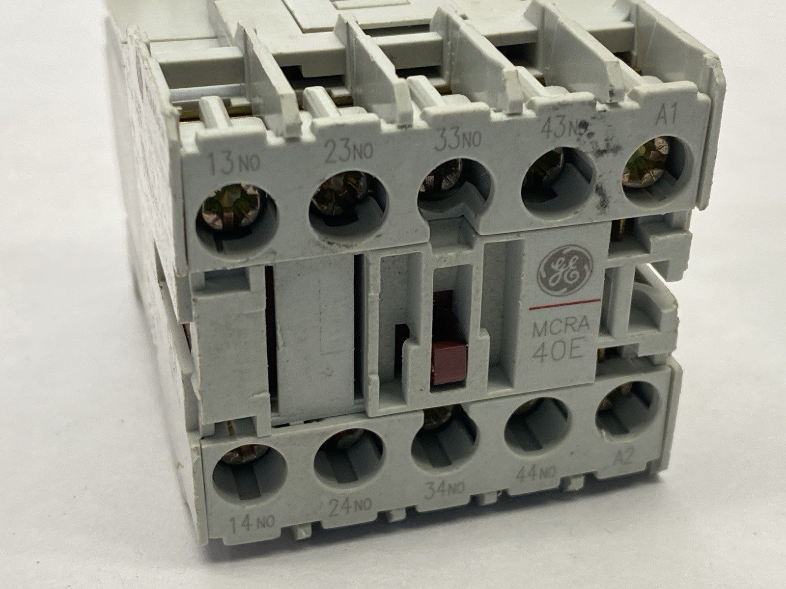 General Electric MCRA40E Auxiliary Mini Control Relay 110/120V MBOAJ Coil - Maverick Industrial Sales