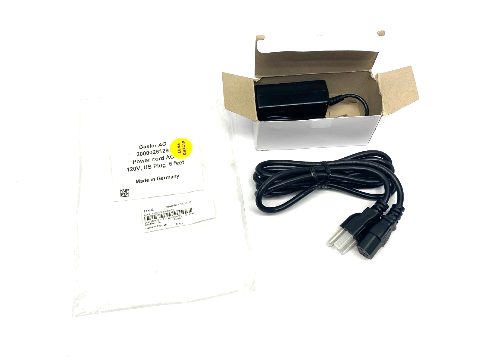 2000026129 | Basler Power I/O Cable HRS 6-Pole Open - New – Open Box - Maverick Industrial Sales