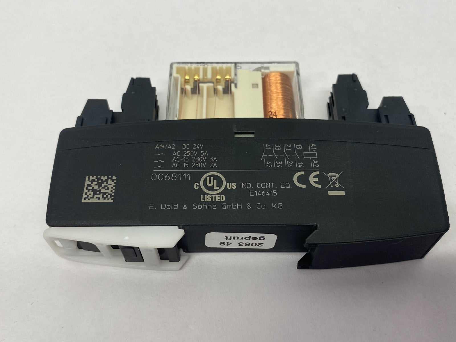 E. Dold & Söhne HC3096N.48/AD900/61 Interface Module 3NO, 1NC, 0068111 - Maverick Industrial Sales