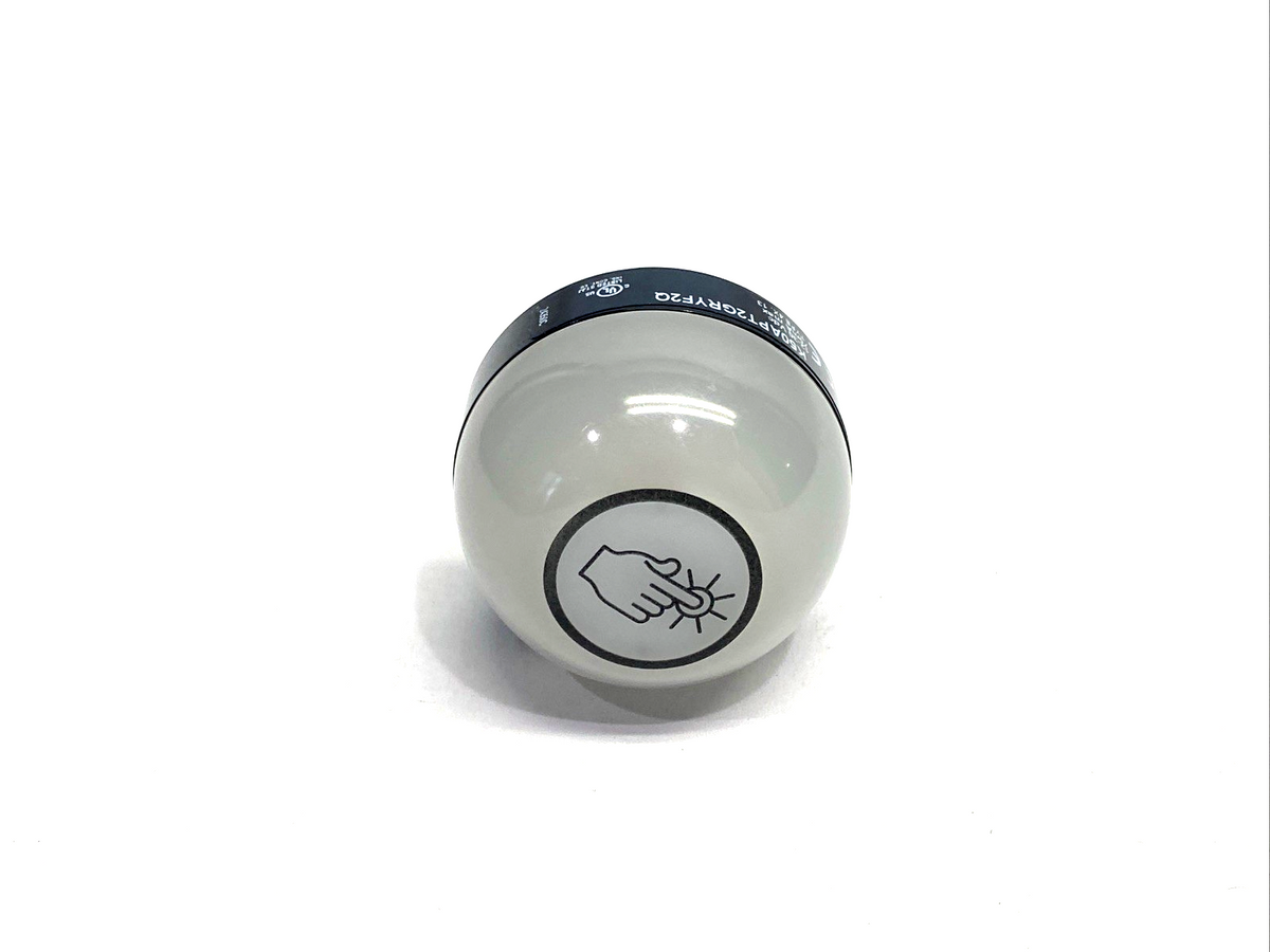 K50APT2GRYF2Q | Banner EZ-LIGHT 3 Color Illuminated Touch Button 96764 NO NUT - New – Open box - Maverick Industrial Sales