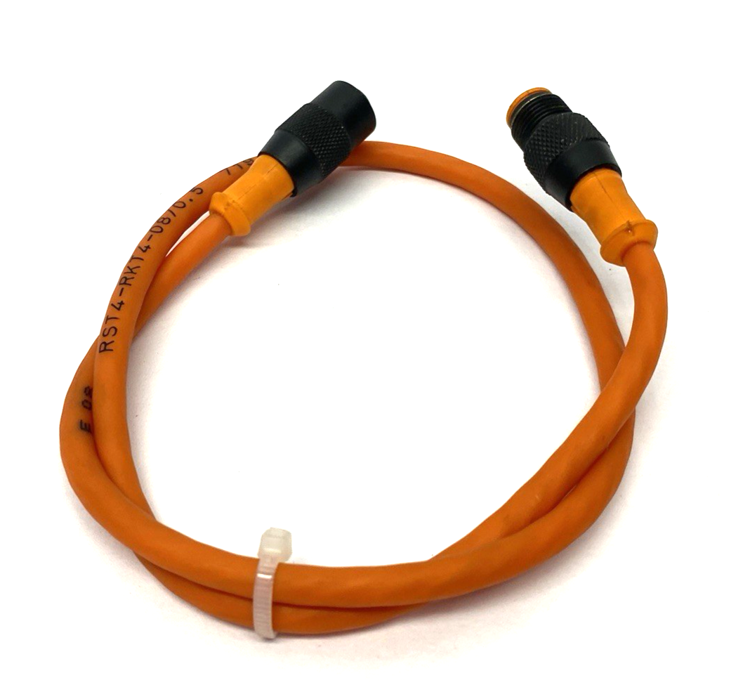 RST 4-RKT 4-08/0.5 | Lumberg Automation Double Ended IO-Link Cable M12 4-Pin - Used - Maverick Industrial Sales