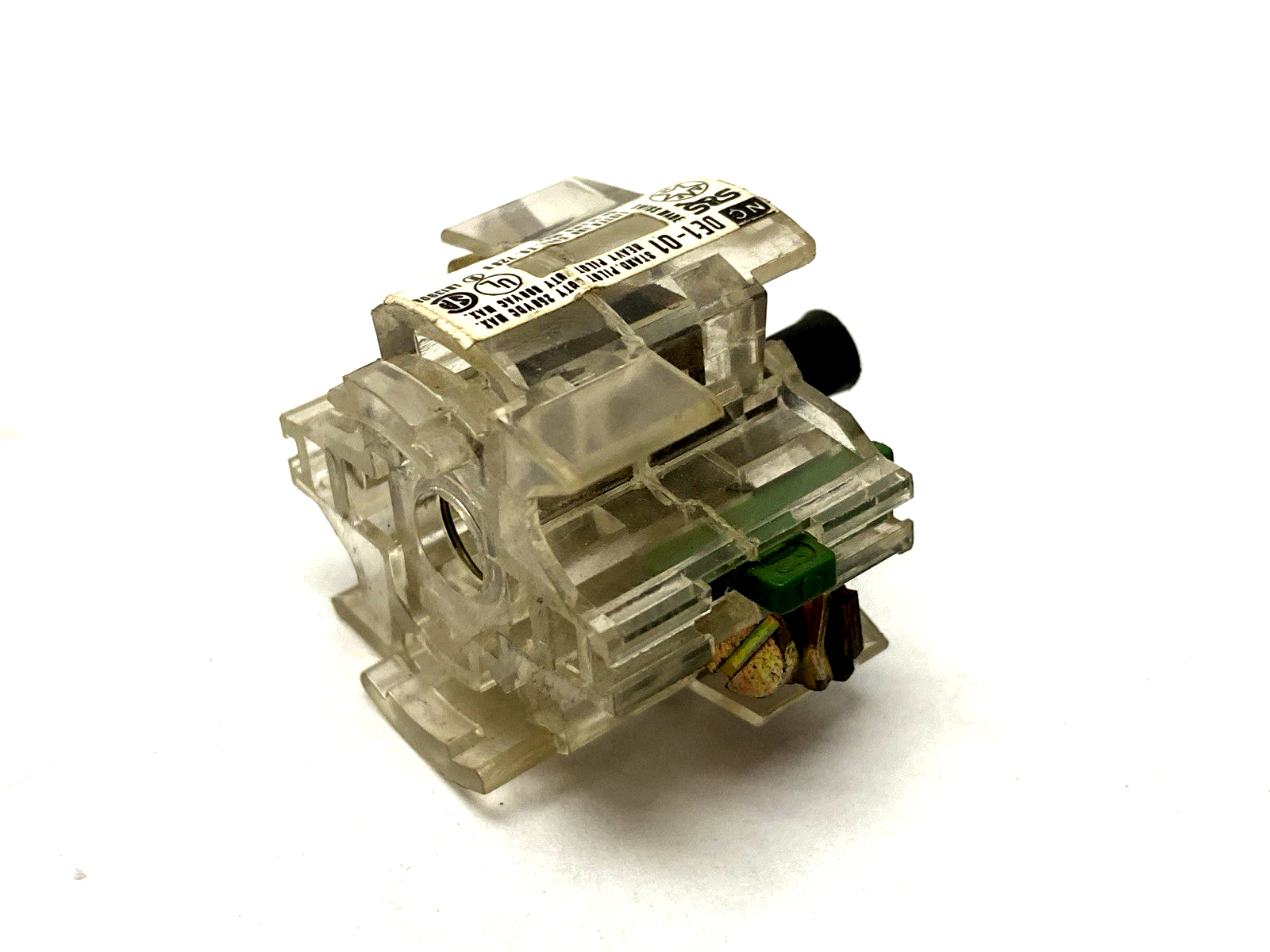 Sprecher+Schuh DE1-01 Contact Block 500V 10A - Maverick Industrial Sales