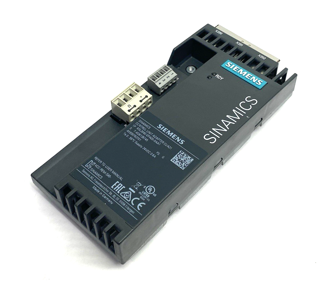 6SL3040-0PA00-0AA1 | Siemens SINAMICS Control Unit Adapter CUA31 for Power Module - Used - Maverick Industrial Sales