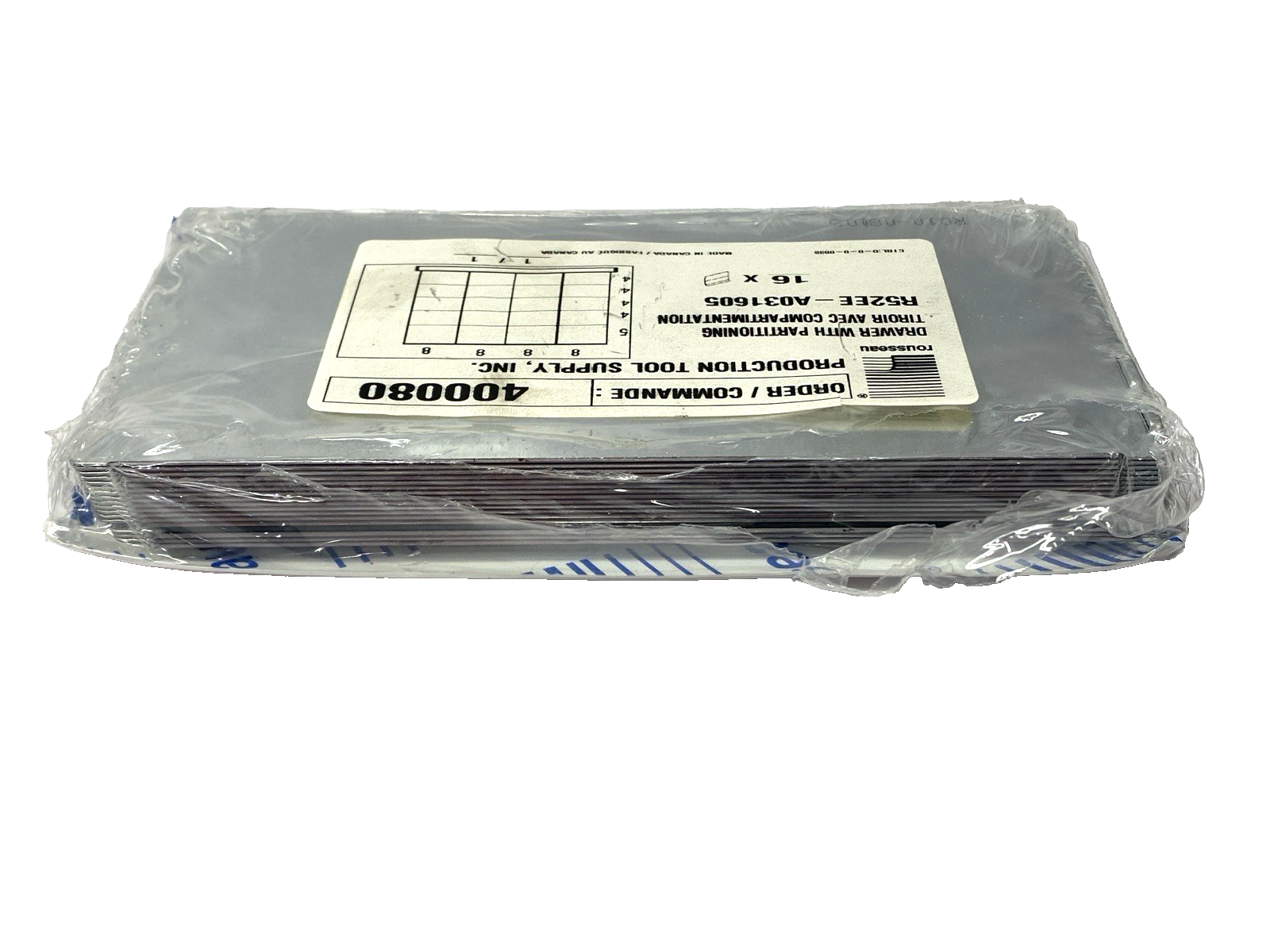 R52EE-A031605 | Rousseau Drawer Partitioning PACK OF 15 - New – Open box - Maverick Industrial Sales