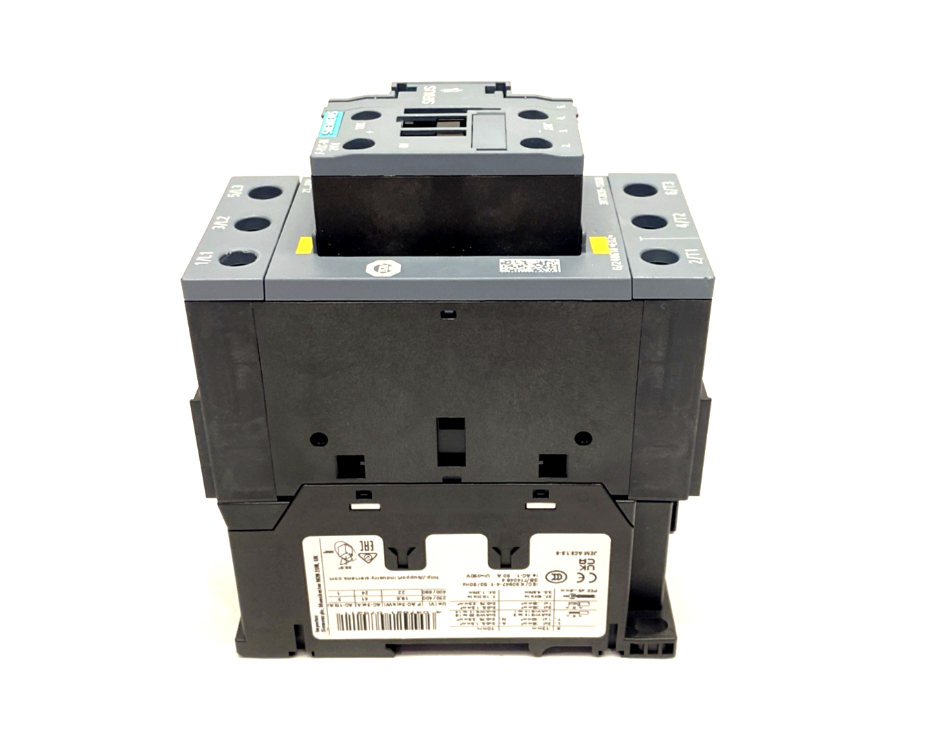 Siemens 3RT2035-1SB30 Power Contactor AC-3e/AC-3, 41A, 18.5kW 400V, 3P, 21-33V - Maverick Industrial Sales