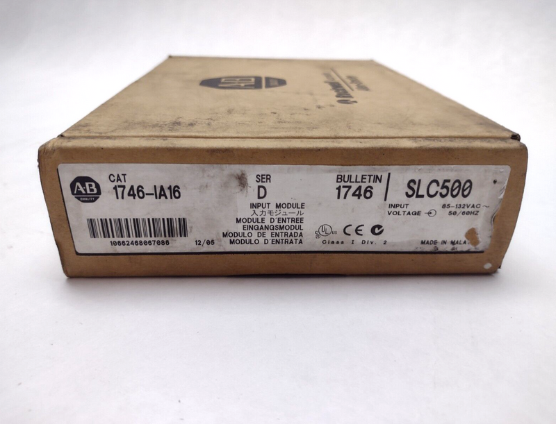 Allen Bradley 1746-IA16 Series D SLC500 Input Module - Maverick Industrial Sales