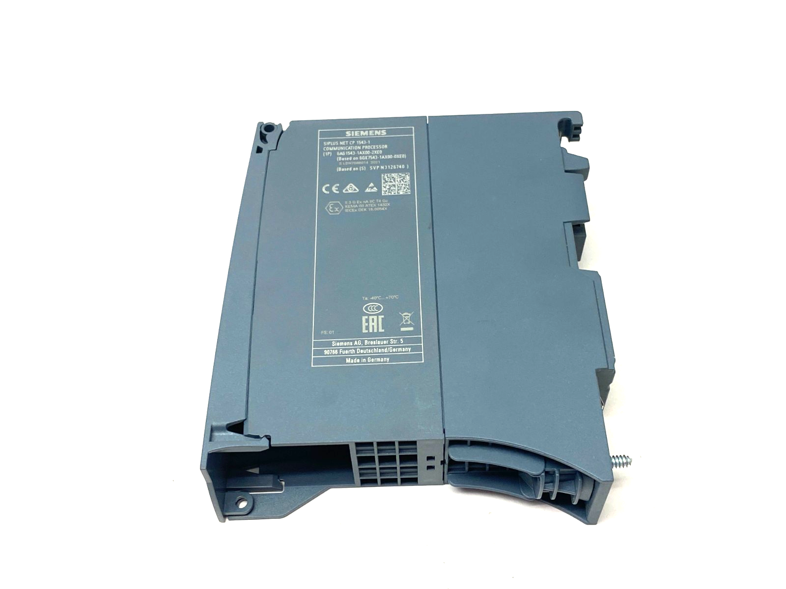 Siemens 6AG1 543-1AX00-2XE0 SIPLUS NET CP 1543-1 Communications Processor - Maverick Industrial Sales