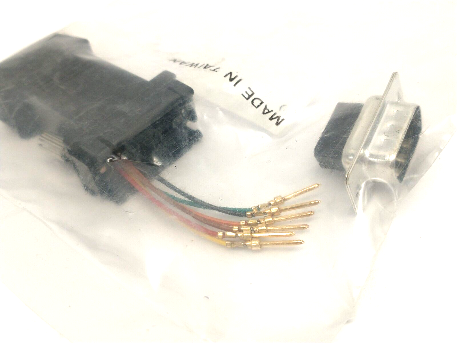 Unicom Electric DEM-25M-0S RJ25 To DE-9 9-Pin Connector LOT OF 8 - Maverick Industrial Sales