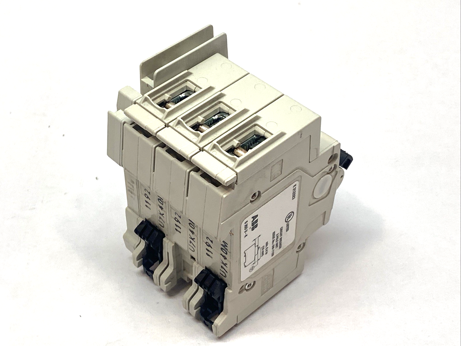 ABB S203U-K40A Circuit Breaker 3-Pole 240V 50/60HZ - Maverick Industrial Sales