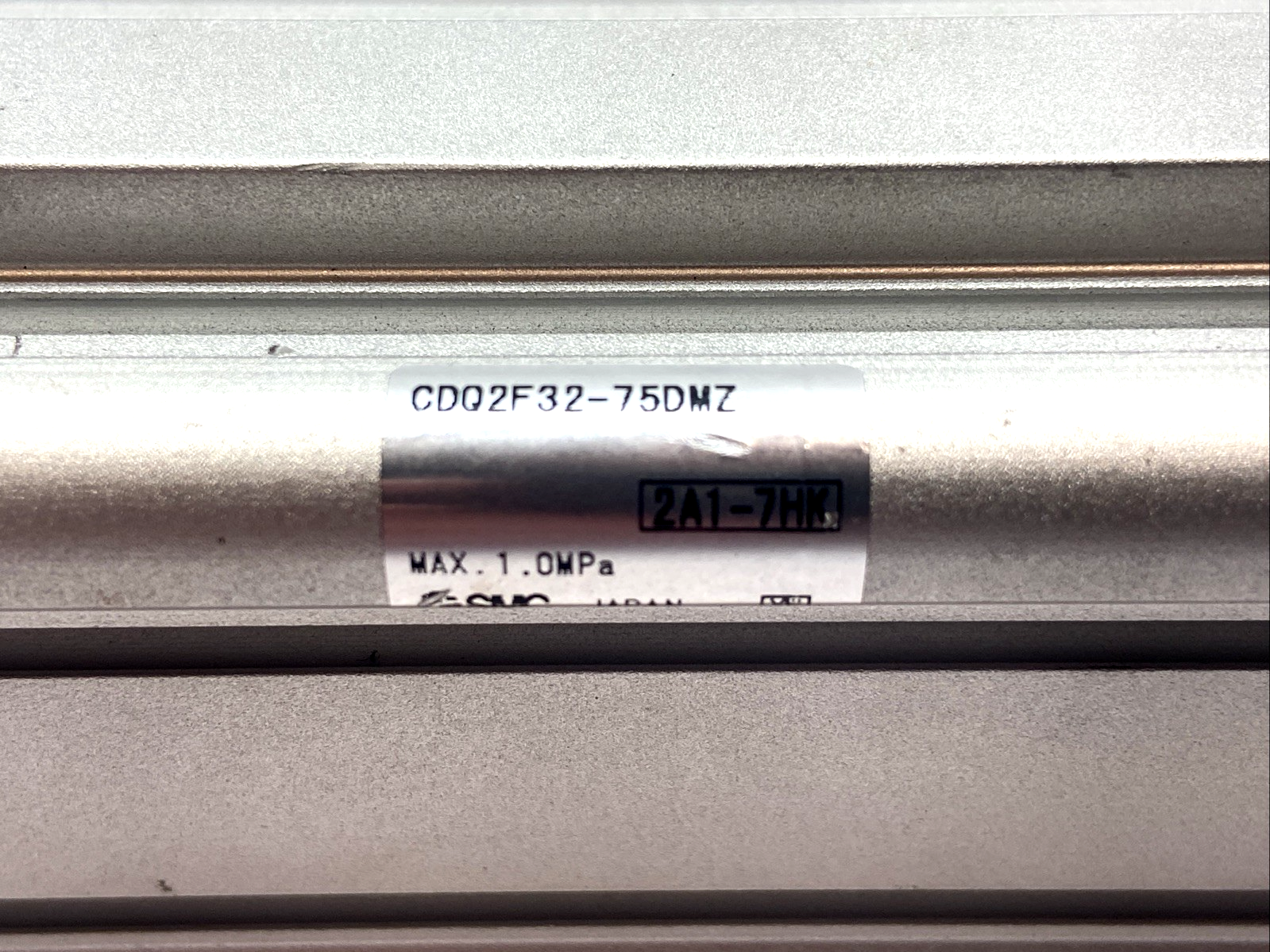 CDQ2F32-75DMZ | SMC Double Acting Compact Cylinder WITHOUT PLATE AND NUT - Used - Maverick Industrial Sales