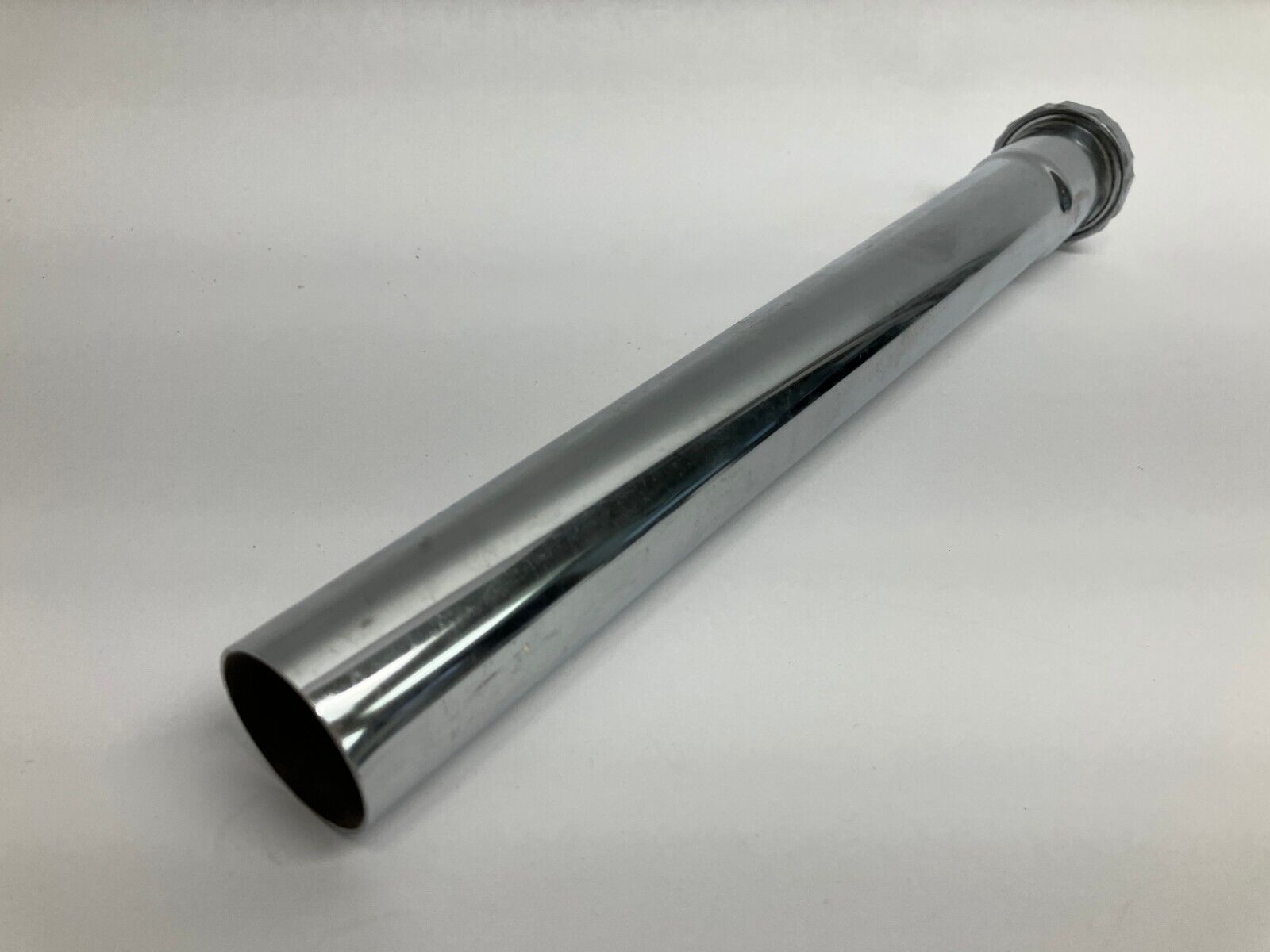 Slip Joint Drain Pipe Extension, Nut & Washer, 20 Gauge 1-1/4" x 12" - Maverick Industrial Sales