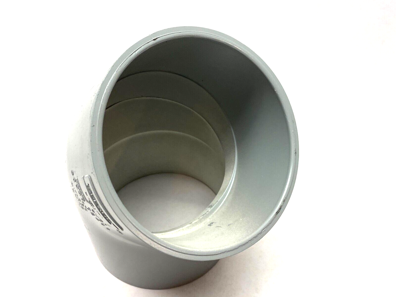 Spears 417-050 Elbow Slip Socket Fitting 5", 45-Degree Painted Gray SCH40 - Maverick Industrial Sales