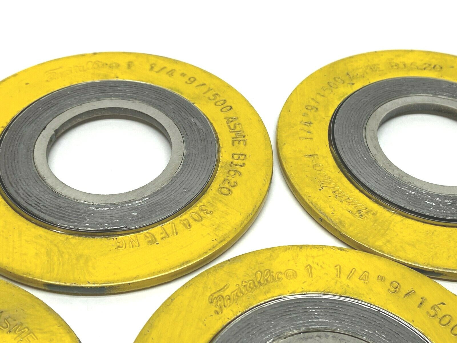 Flexitallic 1 1/4" 9/1500 1.5" Pipesize Spiral Wound Gasket LOT OF 5 - Maverick Industrial Sales