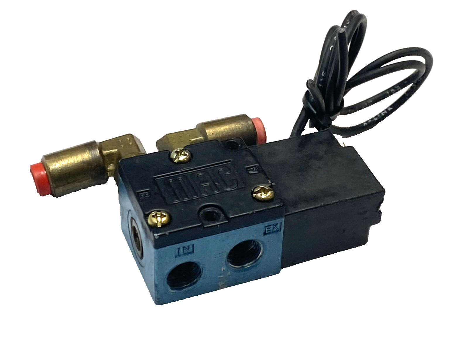 MAC 45A-GA1-DDAA-1BA Solenoid Valve 4-Way Double 1/8 NPTF 24VDC - Maverick Industrial Sales