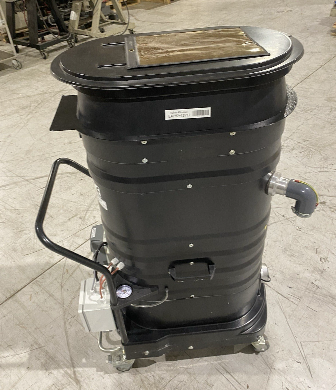 DS 1221-LS M | Ruwac Continuous Duty Industrial HEPA Vacuum 3HP 180CFM, Quiet Op. - Used - Maverick Industrial Sales