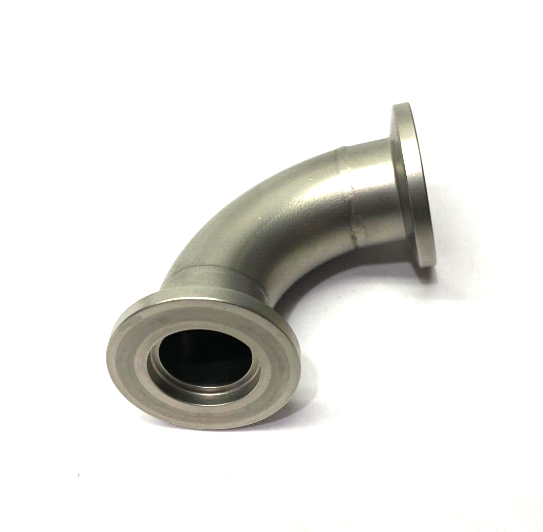 Agilent KE00750150 Stainless Steel 90-Degree Elbow Fitting 1.5" Clearance NW16 - Maverick Industrial Sales