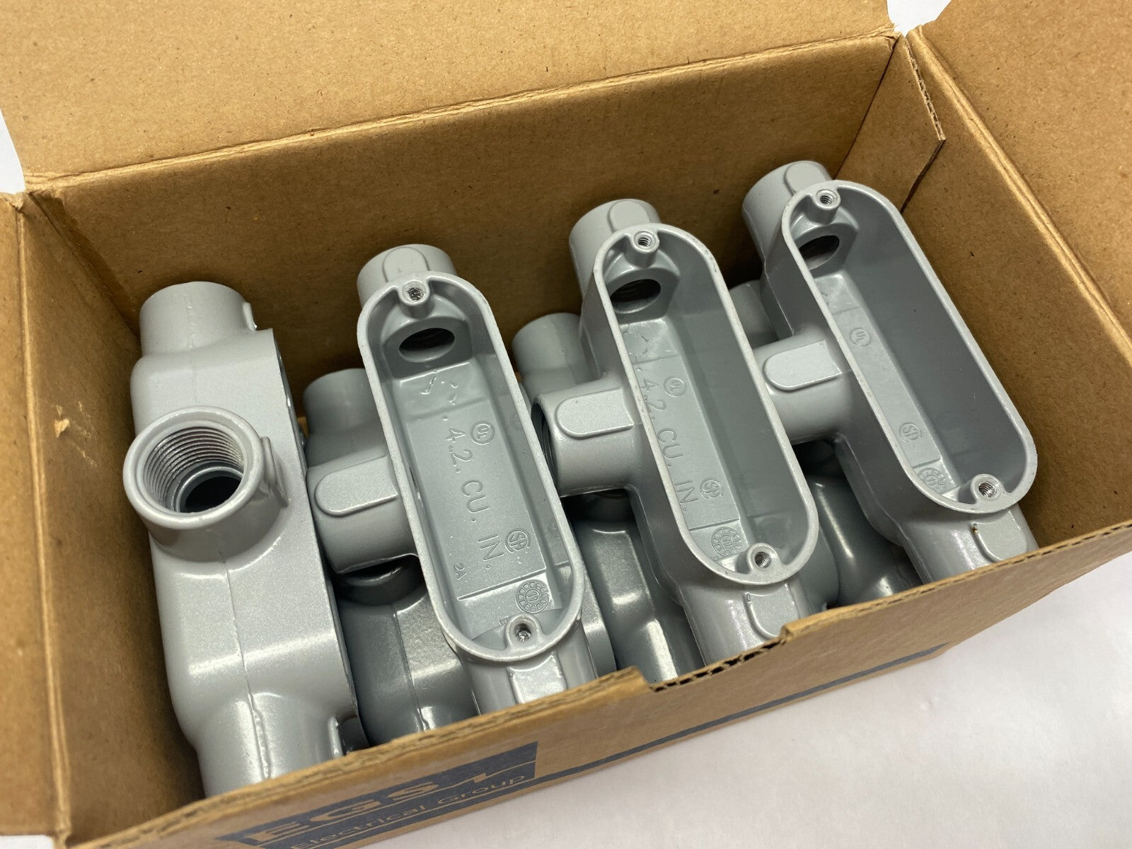 EGS Appleton APP T50-A Form 85 Aluminum Conduit Body 1/2" BOX OF 10 - Maverick Industrial Sales